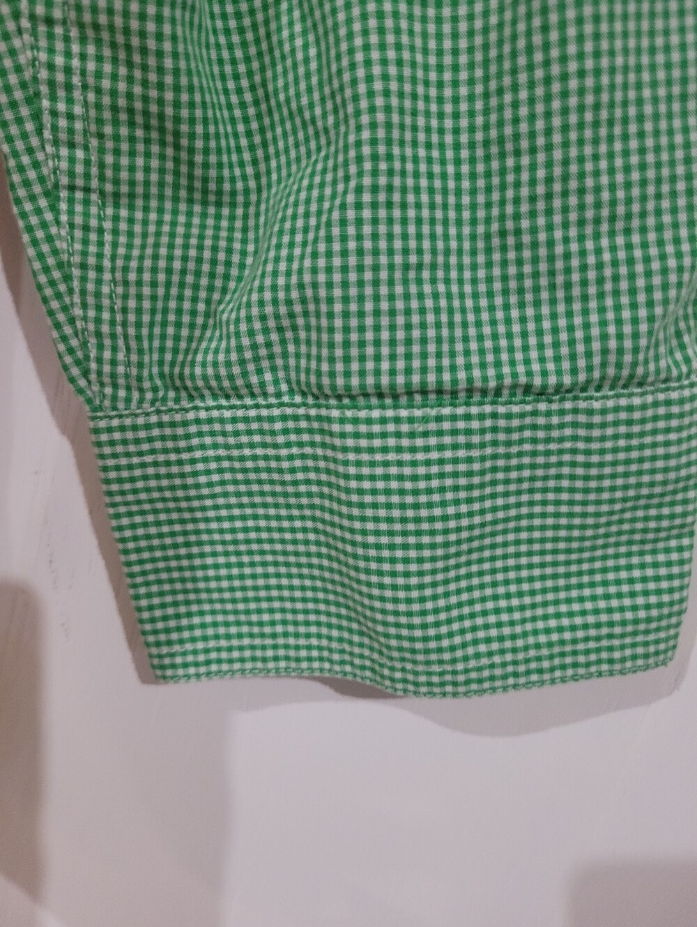 Chaps Mens Vintage Colorblock Gingham Button-Down Shirt Green Blue Red Size XXL - Picture 5 of 9